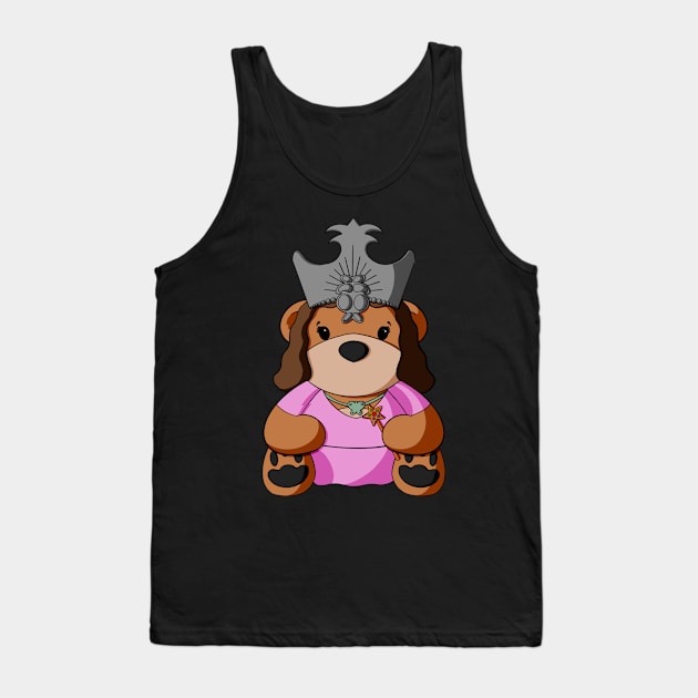 Oz Glinda the Good Witch Teddy Bear Tank Top by Alisha Ober Designs